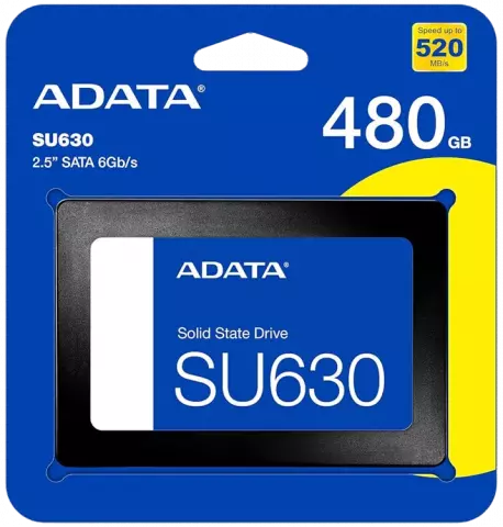 حافظه SSD اینترنال 480 گیگابایت Adata مدل  SU630
