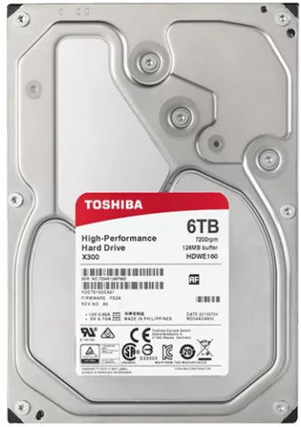 هارد اینترنال 6ترابایت Toshiba مدل X300 HDWE160