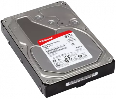 هارد اینترنال 6ترابایت Toshiba مدل X300 HDWE160