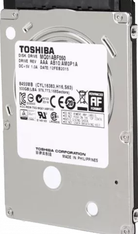 هارد اینترنال 500گیگابایت Toshiba مدل MQ01ABF050