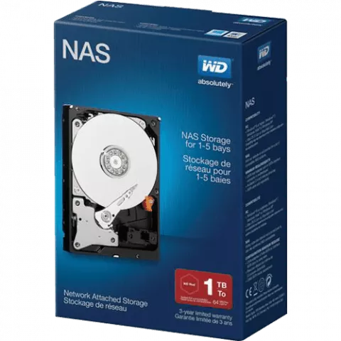 هارد اینترنال 1 ترابایت WD مدل RED WD10EFRX 