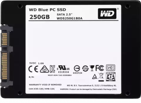 حافظه SSD اینترنال 250گیگابایت WD مدل BLUE WDS250G1B0A