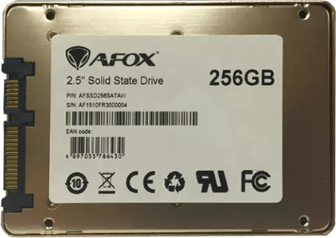 هارد SSD اینترنال 256 گیگابایت Afox