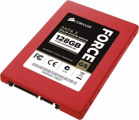 حافظه SSD اینترنال 128گیگابایت Corsair مدل Force GS CSSD-F128GBGS-BK 120G