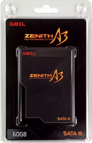 حافظه SSD اینترنال 60گیگابایت Geil مدل ZENITH A3 GZ25A3-60G