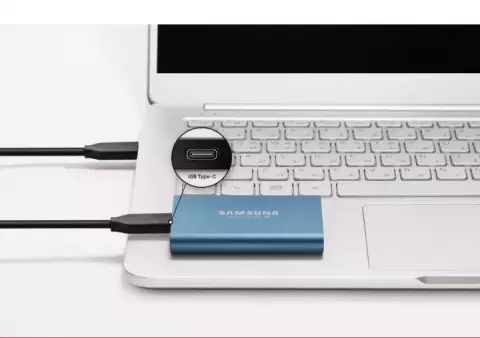 حافظه SSD اکسترنال 500گیگابایت Samsung مدل T5