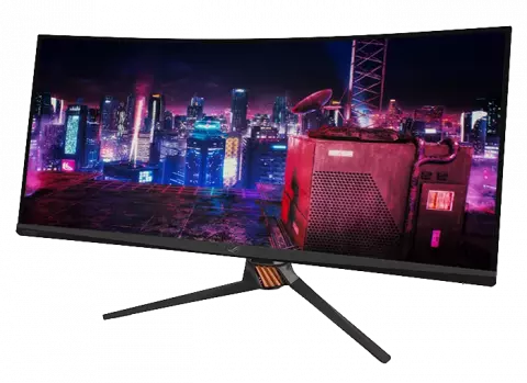 مانیتور گیمینگ منحنی 35 اینچ Asus مدل ROG SWIFT PG35VQ