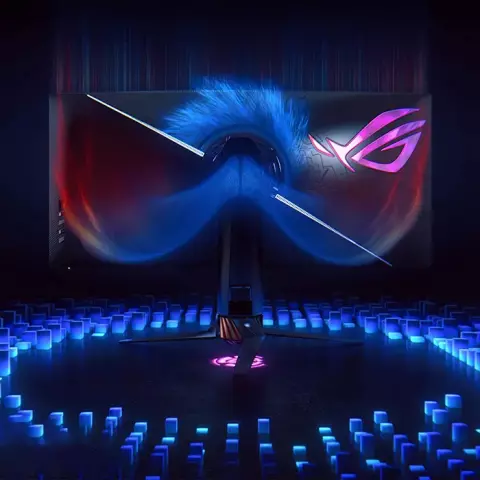 مانیتور گیمینگ منحنی 35 اینچ Asus مدل ROG SWIFT PG35VQ