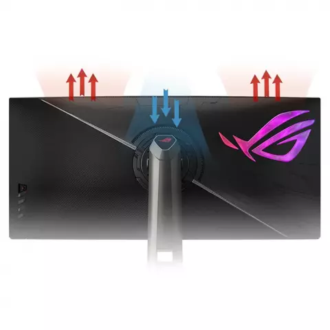 مانیتور گیمینگ منحنی 35 اینچ Asus مدل ROG SWIFT PG35VQ