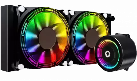 خنک کننده پردازنده  GameMax مدل Ice Chill 240 Rainbow ARGB