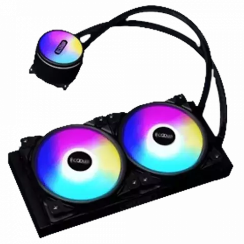 خنک کننده پردازنده  PCCOOLER مدل  GI-CX240 ARGB