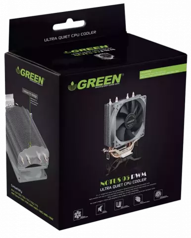 خنک کننده پردازنده Green مدل NOTUS 95-PWM