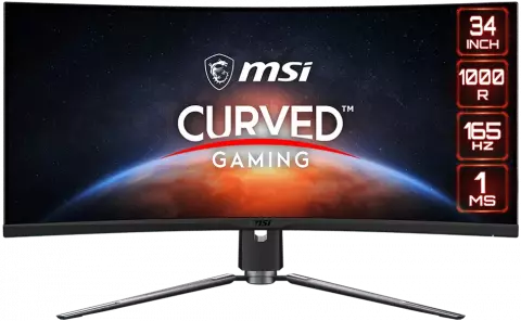 مانیتور گیمینگ منحنی 34 اینچ MSI مدل MPG ARTYMIS 343CQR