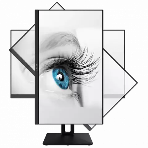 مانیتور 23.8 اینچ MSI مدل PRO MP242P با پایه قابل تنظیم