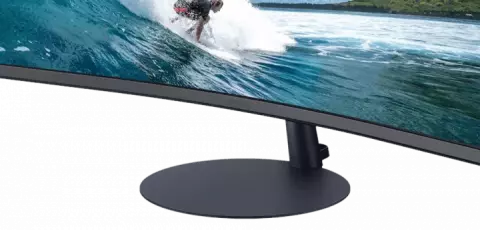 مانیتور منحنی 32 اینچ Samsung مدل C32T550FD