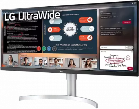 مانیتور 34 اینچ LG مدل  34WN650-W