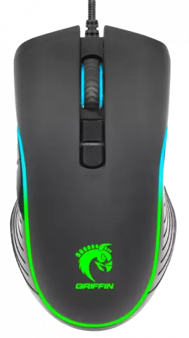 موس سیمی گیمینگ Green مدل GM605-RGB