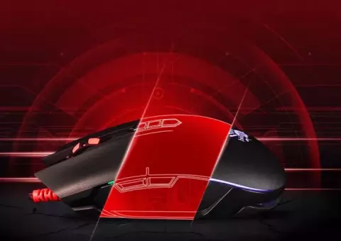 موس گیمینگ سیمی A4TECH مدل GAMING BLOODY Q80