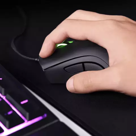 موس سیمی گیمینگ Razer مدل DEATHADDER ELITE