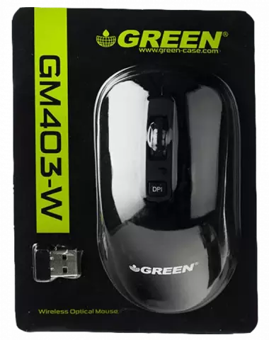 موس بی سیم Green مدل  GM403-W