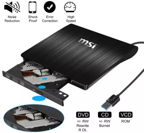 دی وی دی رایتر اکسترنال MSI مدل ECD-819