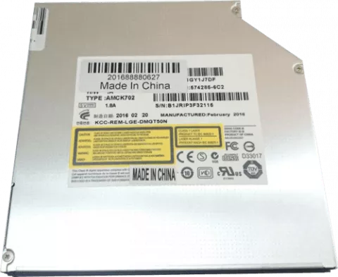 دی وی دی رایتر نوت بوکی H.L مدل GT50N