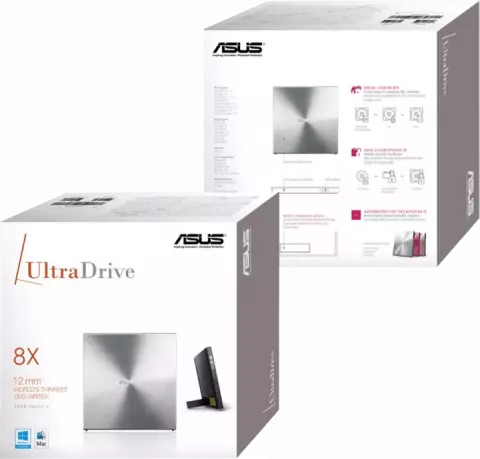 دی وی دی رایتر اکسترنال Asus مدل SDRW-08U5S-U