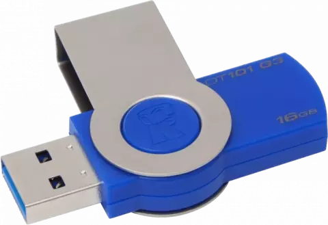 فلش مموری 16گیگابایت Kingston مدل DT101 G3