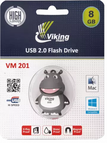 فلش مموری 8گیگابایت Viking مدل VM201