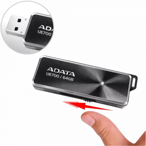 فلش مموری 64گیگابایت Adata مدل UE700