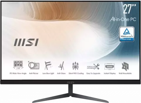 آل این وان (ALL IN ONE) 8 گیگابایت 1 ترابایت 27 اینچ MSI مدل Modern AM271 11M