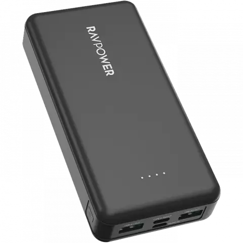 پاور بانک 20000 میلی‌آمپر ساعت RAVPOWER مدل  RP-PB1216