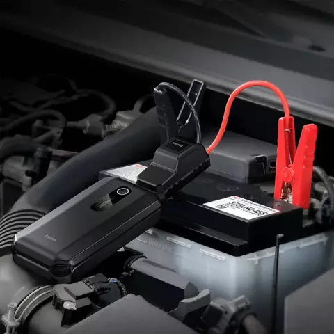 پاور بانک و جامپ استارتر خودرو 10000 میلی‌آمپر ساعت Baseus مدل Super Energy Air Jump Starter BS-CH001