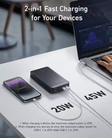 پاور بانک 24000 میلی آمپر ساعت Anker مدل 537PowerCore 24K A1379