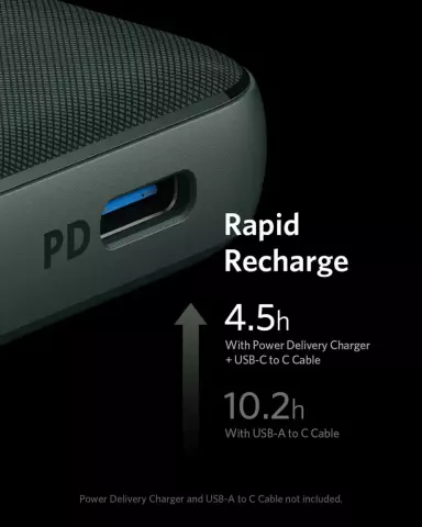 پاور بانک 10000 میلی آمپر ساعت Anker مدل PowerCore Slim A1231