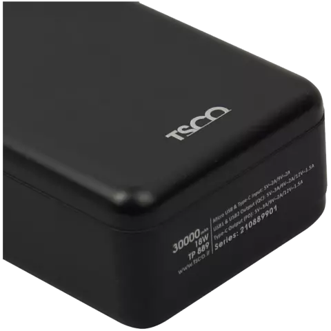 پاور بانک 30000 میلی‌آمپر ساعت TSCO مدل  TP 889