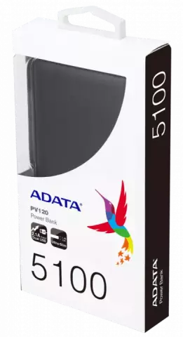 پاور بانک 5100 میلی‌آمپر ساعت Adata مدل  PV120