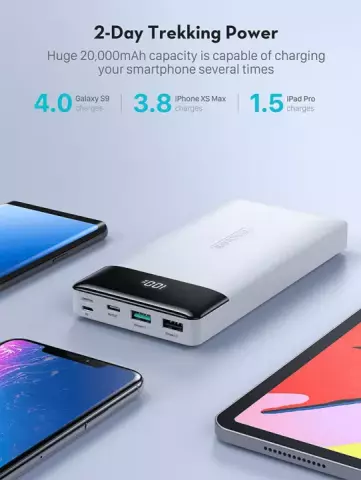 پاور بانک 20000 میلی‌آمپر ساعت RAVPOWER مدل  PD PIONEER
