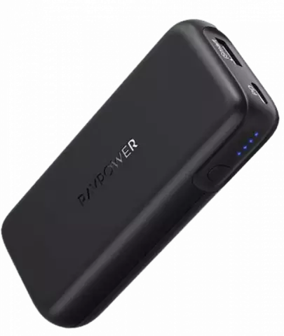 پاور بانک 10000 میلی‌آمپر ساعت RAVPOWER مدل  RP-PB186