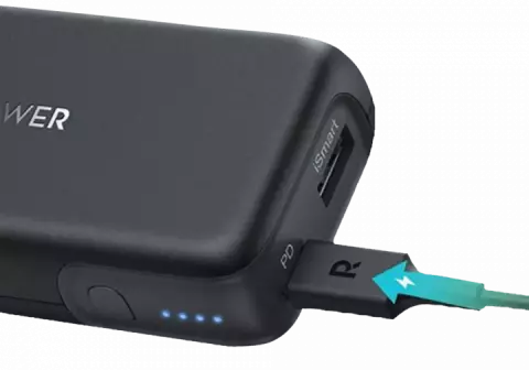 پاور بانک 10000 میلی‌آمپر ساعت RAVPOWER مدل  RP-PB186