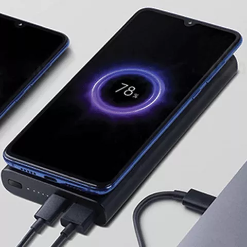 پاور بانک بی سیم 10000میلی آمپر ساعت XIAOMI مدل PLM11ZM