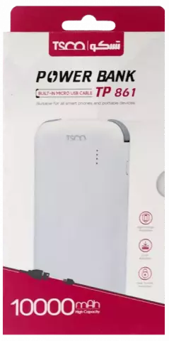 پاور بانک 20000میلی آمپر ساعت TSCO مدل TP 877