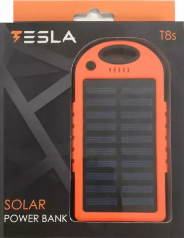 پاور بانک 8000میلی آمپر ساعت Tesla مدل SOLAR T8S