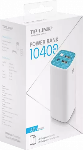 پاور بانک 10400میلی آمپر ساعت Tp-Link مدل TL-PB10400