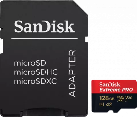 مموری کارت 128 گیگابایت Sandisk مدل EXTREME PRO