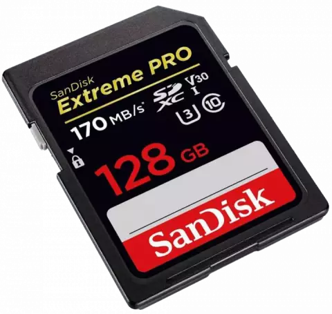مموری کارت 128 گیگابایت Sandisk مدل  EXTREME PRO