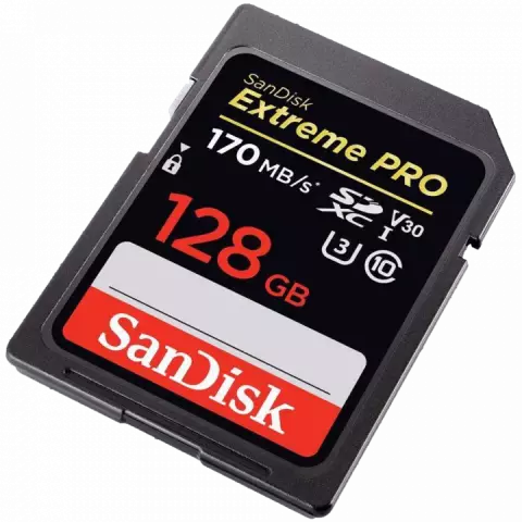 مموری کارت 128 گیگابایت Sandisk مدل  EXTREME PRO