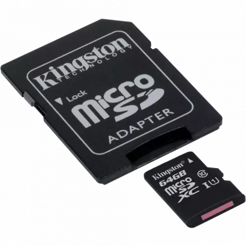 مموری کارت 64گیگابایت Kingston مدل Canvas Select