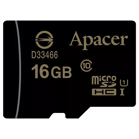 مموری کارت 16گیگابایت Apacer مدل AP16GMCSH10U1-R