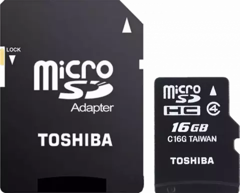 مموری کارت 16گیگابایت Toshiba مدل THN-M102K0160M2